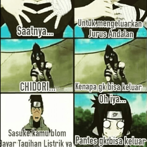 Imágenes de Meme Naruto Lucu