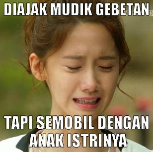 40+ Gambar DP BBM Meme Lucu Mudik Lebaran Terbaru Bergerak ...