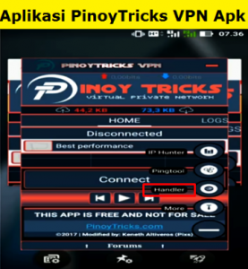 Download Aplikasi PinoyTricks VPN Internet Gratis Terupdate