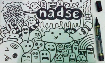  Gambar  doodle  art keren