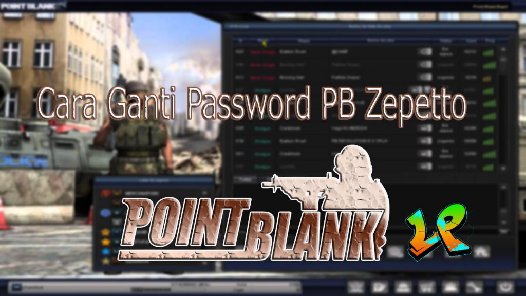 Cara Mengganti Password PB Zepetto Dengan Sangat Mudah