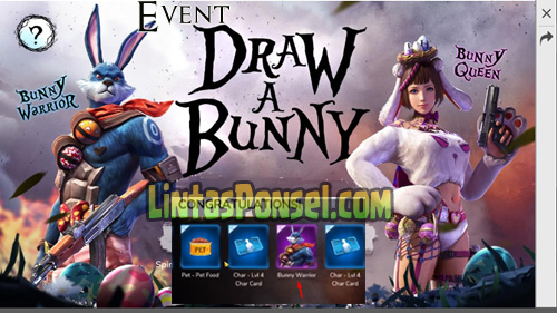 Gambar Bunny Free Fire Pada Event Draw A Bunny