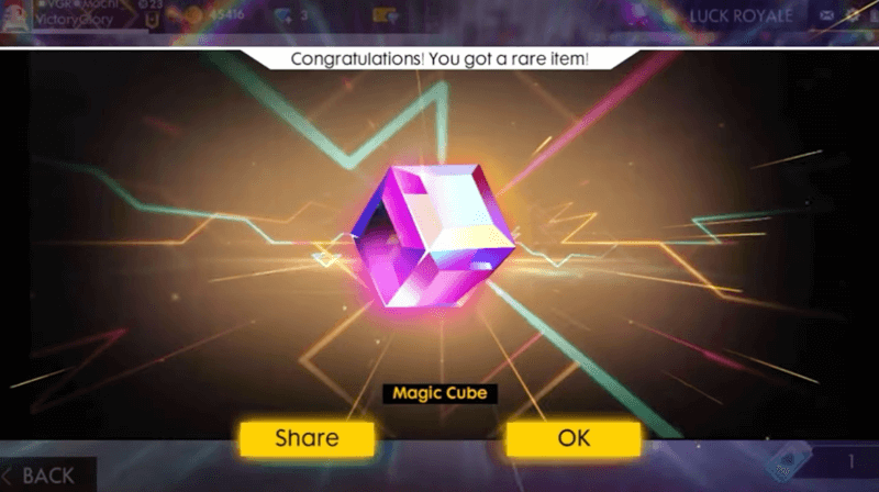 cara mendapatkan magic cube ff gratis