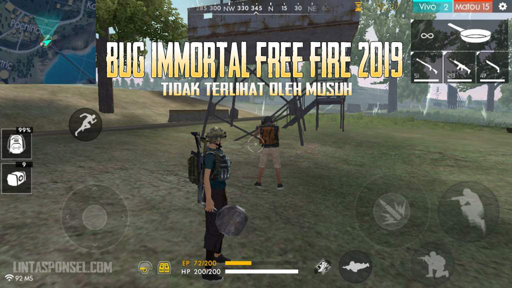 bug immortal free fire terbaru 2019