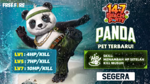 [Update] Pet Panda FF Free Fire Dan Cara Mendapatkanya