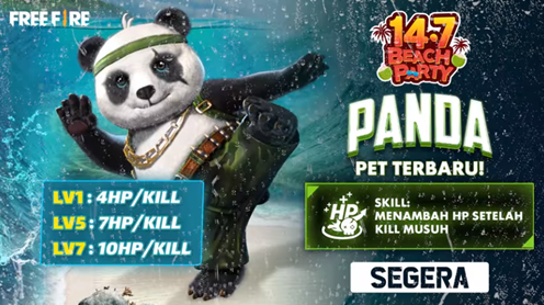 pet panda ff dan kelebihannya