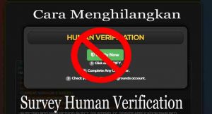 Cara Melewati Human Verification Pada Situs Generator Terbaru 2019