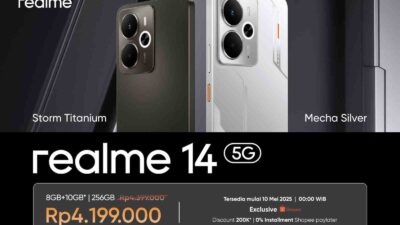 Realme 14 Series 5G Rilis, Jagoan Gaming Mid-Range