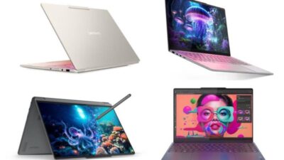 Lenovo Aura 2025 Rilis, Laptop AI dengan Intel Core Ultra 2