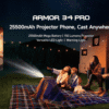 Ulefone Armor 34 Pro Bawa Proyektor dan Baterai 25.000 mAh