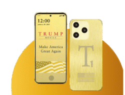 Trump Luncurkan T1 Phone, Smartphone Berlapis Emas 24 Karat