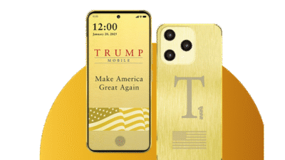 Trump Luncurkan T1 Phone, Smartphone Berlapis Emas 24 Karat