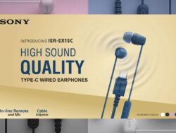 Sony IER-EX15C USB-C: Earphone Kabel Ideal untuk Gaming