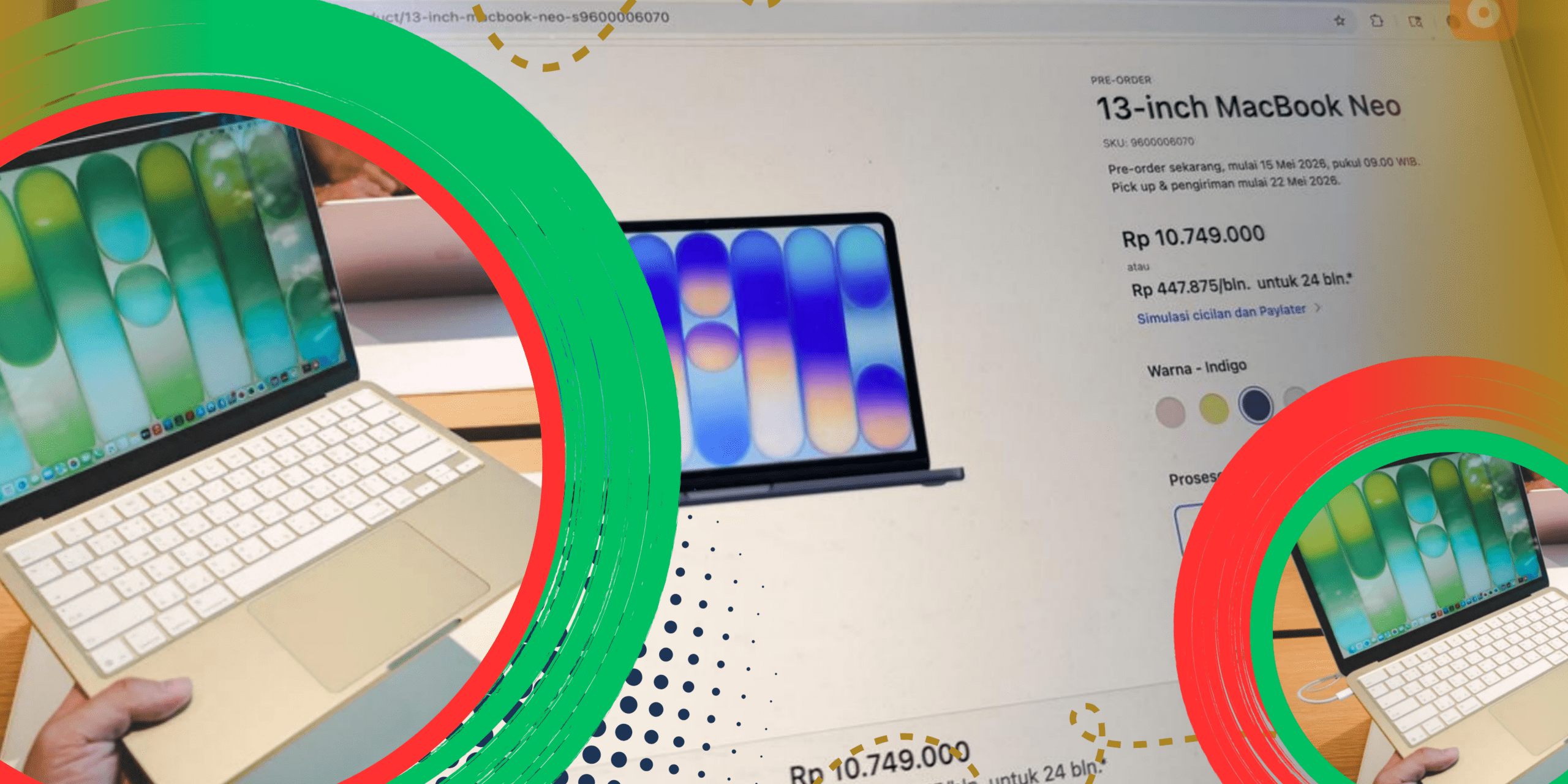 MacBook Neo Resmi Masuk Indonesia, Ini Harganya