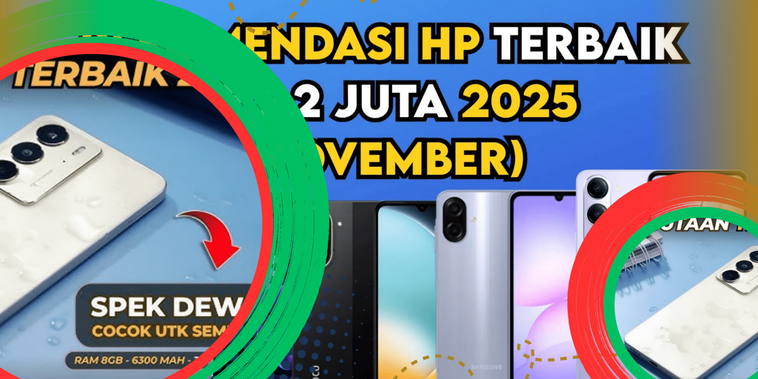 7 HP Terbaik Rp1-2 Juta 2025, Spek Kencang Harga Hemat