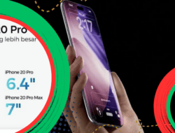 Bocoran iPhone 20 Pro: Layar Lebih Besar dan Borderless