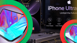 Bocoran iPhone Ultra Ungkap Desain Layar Lipat