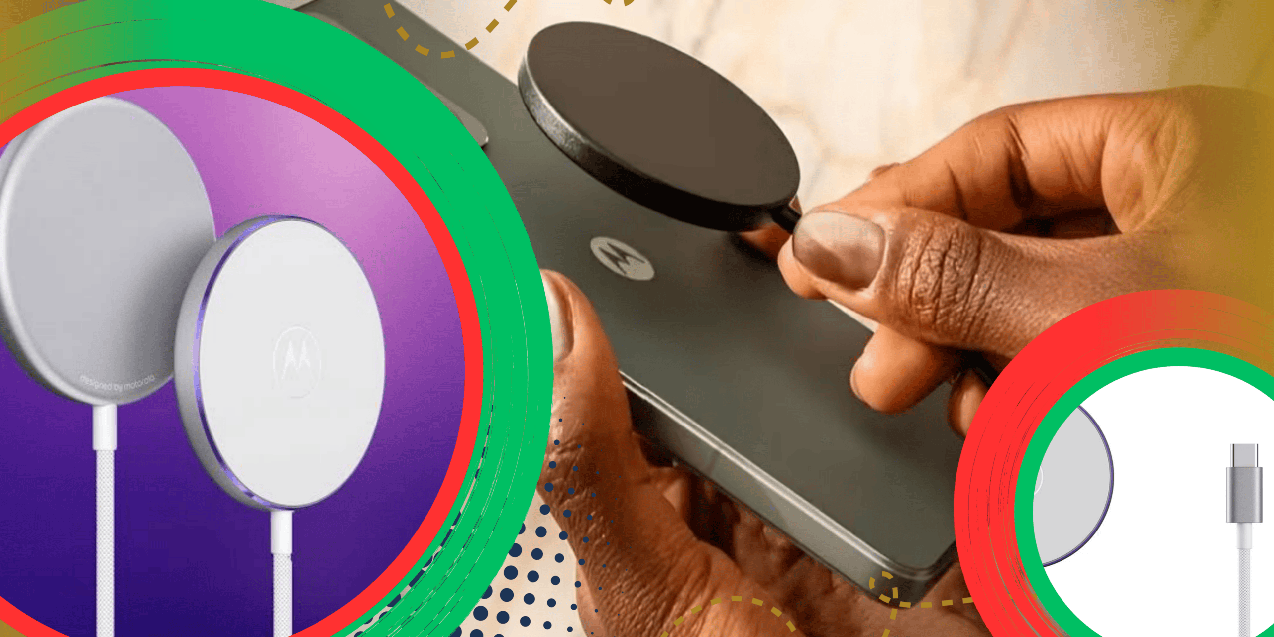 Moto Snap Bocor, Charger Magnetik untuk Motorola Edge 70 Max