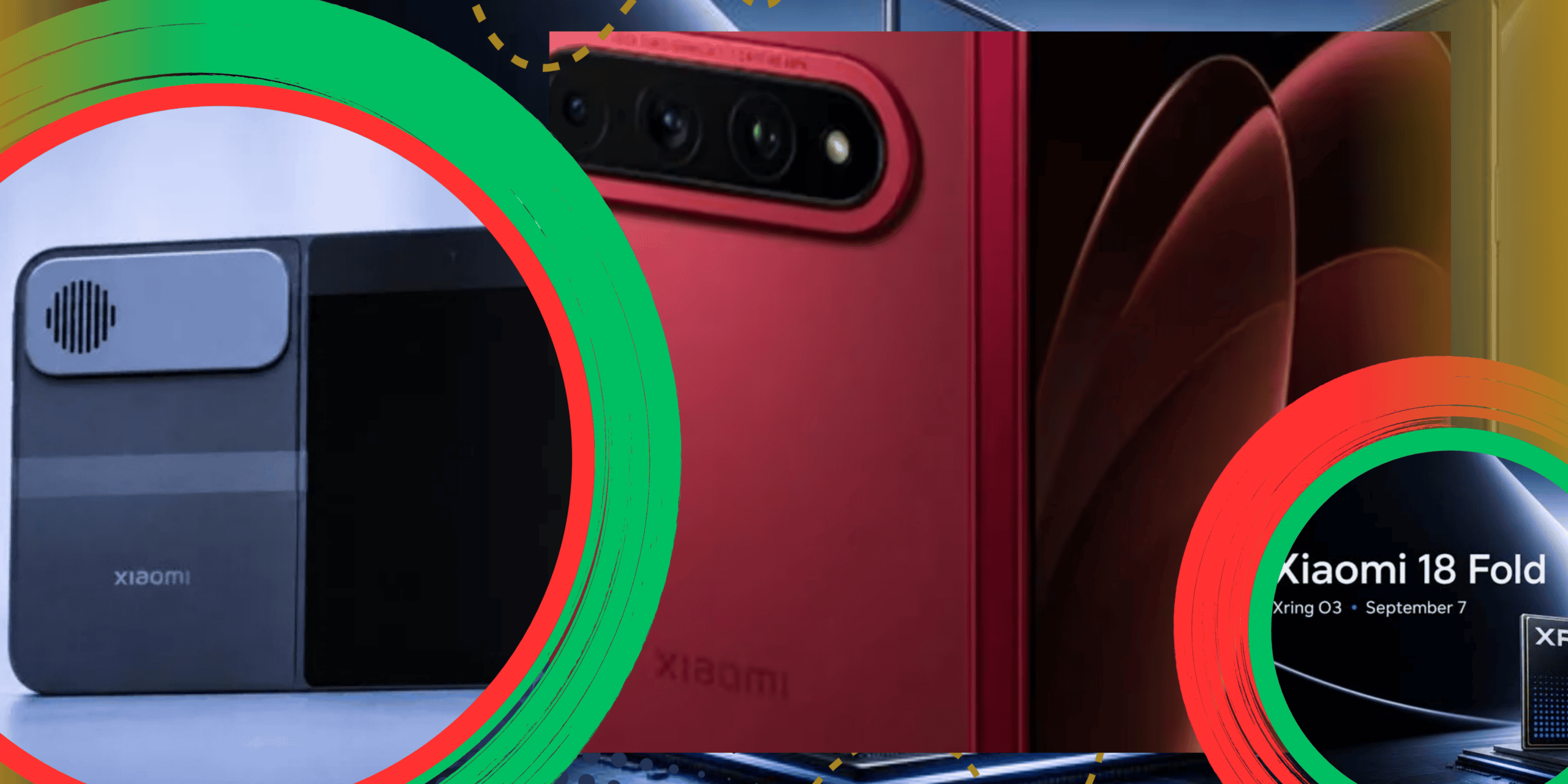 Xiaomi 18 Fold Rilis 7 September dengan Xring O3