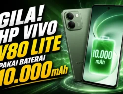 vivo V80 Lite Resmi Global, Bawa Baterai 10.000 mAh