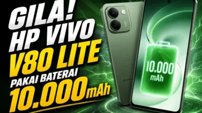 vivo V80 Lite Resmi Global, Bawa Baterai 10.000 mAh